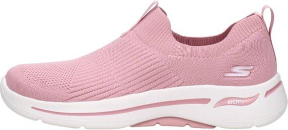 Skechers Go Walk Arch Fit Iconic Sportief roze - Foto 3