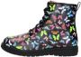 Skechers Gravlen veterboots met print zwart Imitatieleer Dierenprint 34 - Thumbnail 3