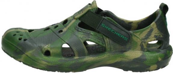 Skechers Koolers Swurlz slipper Slippers Jongen groen