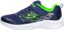 Skechers Microspec Texlor 403770L-NVLM voor een jongen Marineblauw Sneakers - Thumbnail 2