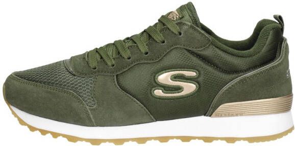 Skechers Sneakers GoldN Gurl Vrijetijdsschoen halfschoen veterschoen met air-cooled memory foam - Foto 4
