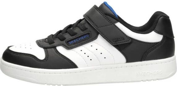 Skechers Quik Street sneakers zwart wit Jongens Imitatieleer Meerkleurig 34 - Foto 3