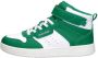 Skechers Quick Street jongens sneakers groen wit Uitneembare zool - Thumbnail 3
