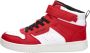Skechers Quick Street jongens sneakers rood wit Uitneembare zool - Thumbnail 2