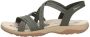 Skechers Sandalen REGGAE SLIM TURN IT UP met elastische riempjes - Thumbnail 3