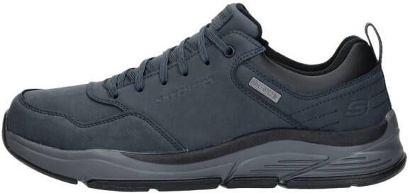 Skechers Waterdichte Relaxed Fit Benago Heren Sneaker Blauw Heren - Foto 6