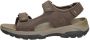 Skechers Bruine Herensandalen met Klittenbandsluiting en Luxe Foam Bruin Heren - Thumbnail 3