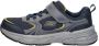 Skechers Retro-Graph Klittenband Laag Blauw - Thumbnail 2