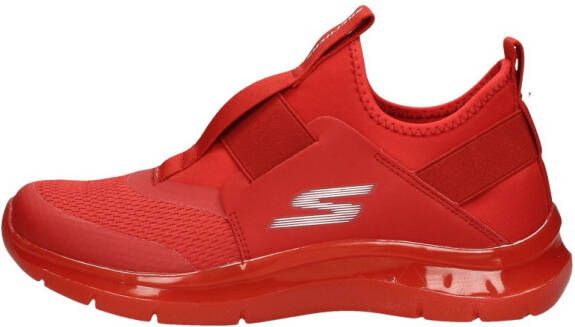 Skechers sneakers rood Jongens Textiel 35 | Sneaker van