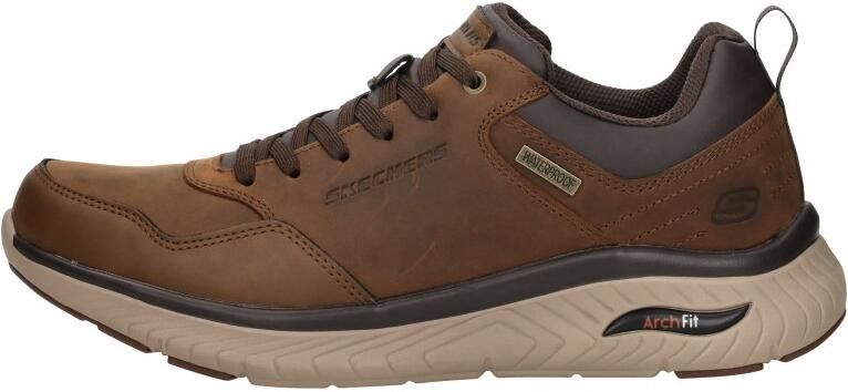Skechers Arch Fit Crosser Veterschoenen Laag Donkerbruin - Foto 7
