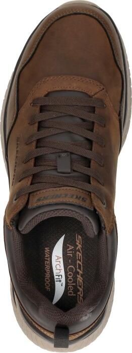 SKECHERS Sportieve veterschoen 'Arch Fit Crosser Ronaldo' donkerbruin - Foto 9