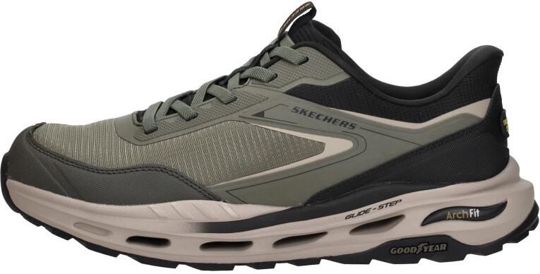 Skechers Hands Free Slip-Ins Arch Fit Glide-Step Orvan Talon heren sneaker Kaki - Foto 7