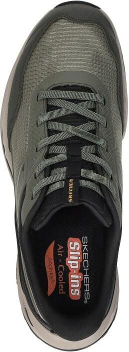 Skechers Hands Free Slip-Ins Arch Fit Glide-Step Orvan Talon heren sneaker Kaki - Foto 12