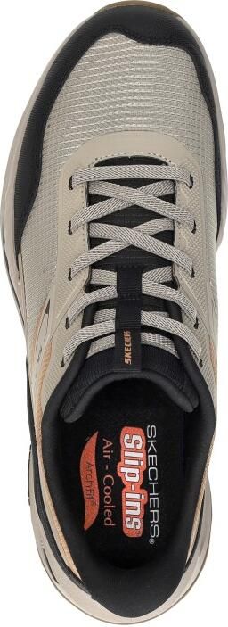 Skechers Hands Free Slip-Ins Arch Fit Glide-Step Orvan Talon heren sneaker Taupe - Foto 9