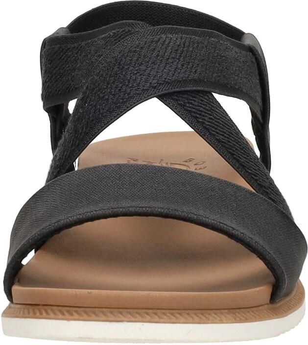 Skechers Bobs Desert Kiss Low Sandalen Plat Zwart - Foto 3