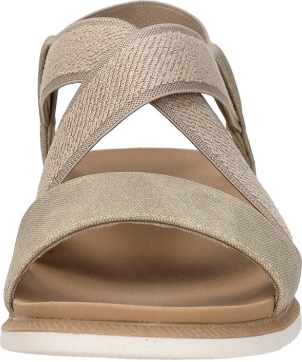 Skechers Bobs Desert Kiss Low Sandalen Plat Beige - Foto 2