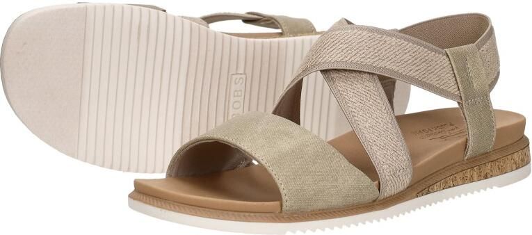 Skechers Bobs Desert Kiss Low Sandalen Plat Beige - Foto 4