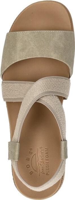 Skechers Bobs Desert Kiss Low Sandalen Plat Beige - Foto 6