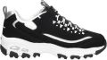 Skechers D'Lites Sneakers zwart Dames - Zwart