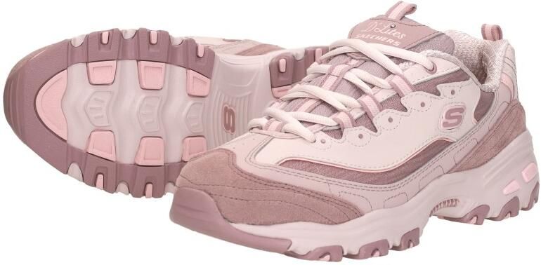 Skechers D'LITES-MODERN CLASSIC Dames Sneakers Mauve - Foto 6