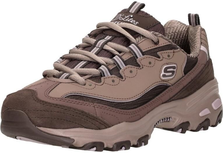 Skechers D'LITES-MODERN CLASSIC Dames Sneakers Bruin - Foto 4