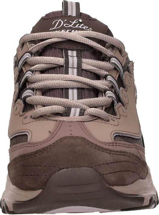 Skechers D'LITES-MODERN CLASSIC Dames Sneakers Bruin - Foto 5