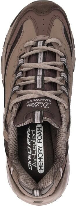 Skechers D'LITES-MODERN CLASSIC Dames Sneakers Bruin - Foto 8