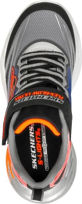 Skechers S Lighs Flex-Glow Ultra jongens sneaker Zwart multi - Foto 11