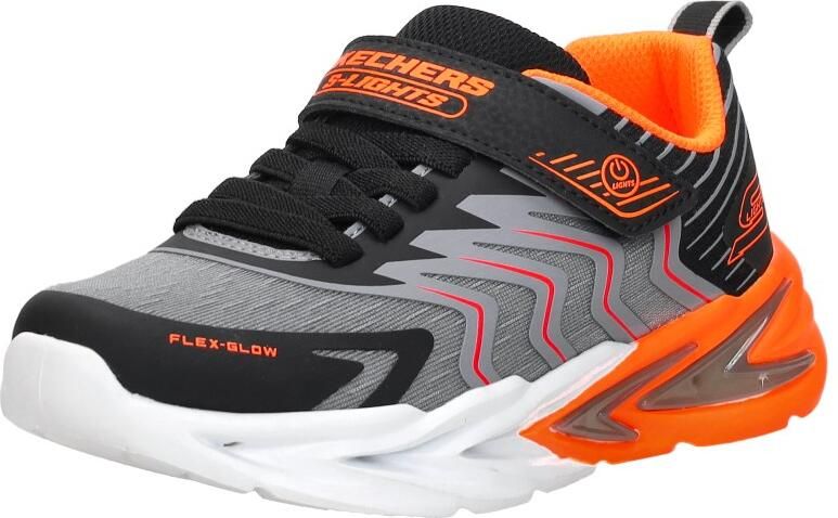 Skechers FLEX-GLOW ULTRA PRISM-PACER Jongens Veterschoenen Zwart Charcoal Rood - Foto 10