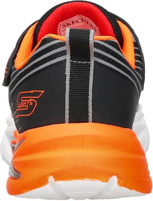 Skechers FLEX-GLOW ULTRA PRISM-PACER Jongens Veterschoenen Zwart Charcoal Rood - Foto 9