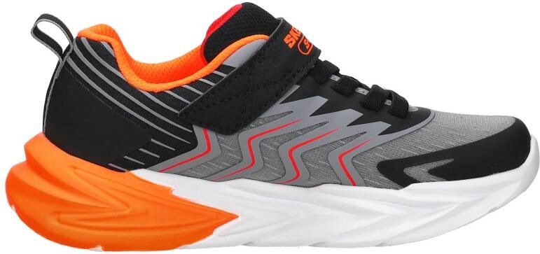 Skechers FLEX-GLOW ULTRA PRISM-PACER Jongens Veterschoenen Zwart Charcoal Rood - Foto 11