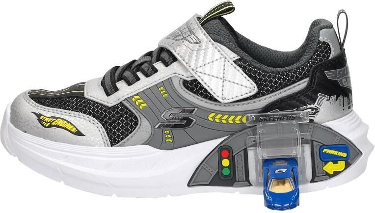 Skechers GARAGE Jongens Sneakers Zillver - Foto 3