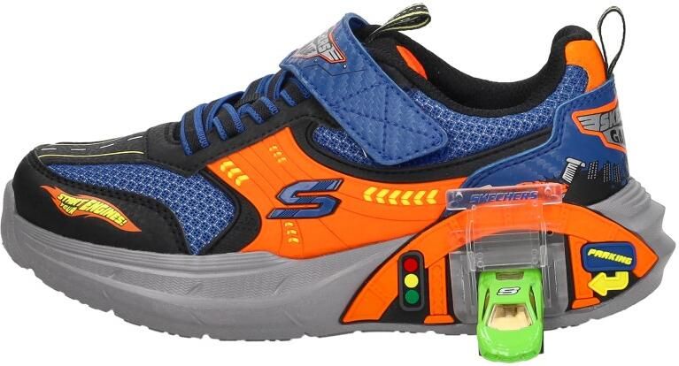 Skechers Garage Peuterschoenen Zwart Plastic - Foto 7