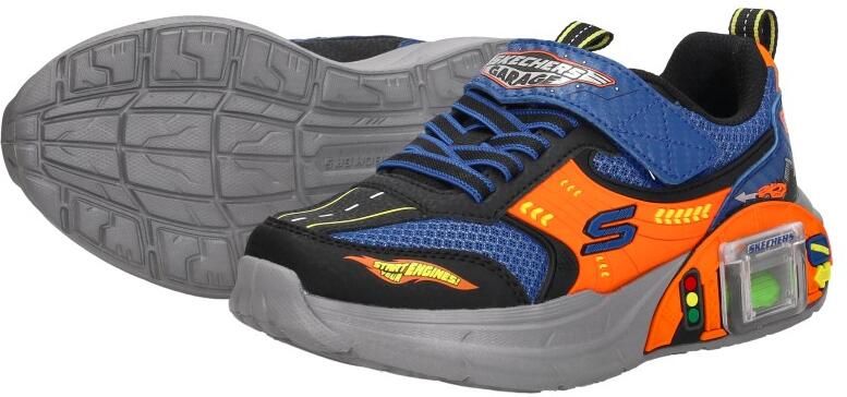 Skechers Garage Peuterschoenen Zwart Plastic - Foto 11