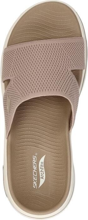 Skechers Go Walk Arch fit 2.0 Slippers beige - Foto 14