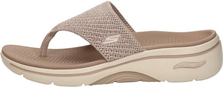 Skechers GO WALK ARCH FIT 2.0 SANDAL Dames Sandalen Taupe - Foto 2