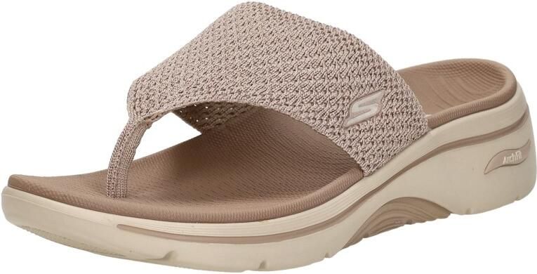 Skechers GO WALK ARCH FIT 2.0 SANDAL Dames Sandalen Taupe - Foto 5