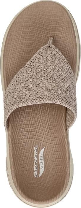 Skechers GO WALK ARCH FIT 2.0 SANDAL Dames Sandalen Taupe - Foto 8