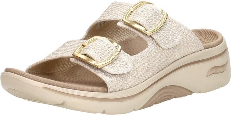Skechers GO WALK ARCH FIT 2.0 SANDAL-C Dames Slippers Naturel - Foto 12