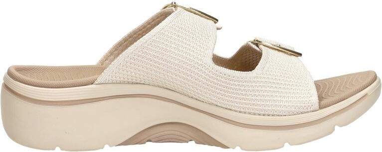 Skechers GO WALK ARCH FIT 2.0 SANDAL-C Dames Slippers Naturel - Foto 14