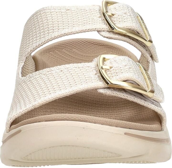 Skechers GO WALK ARCH FIT 2.0 SANDAL-C Dames Slippers Naturel - Foto 7
