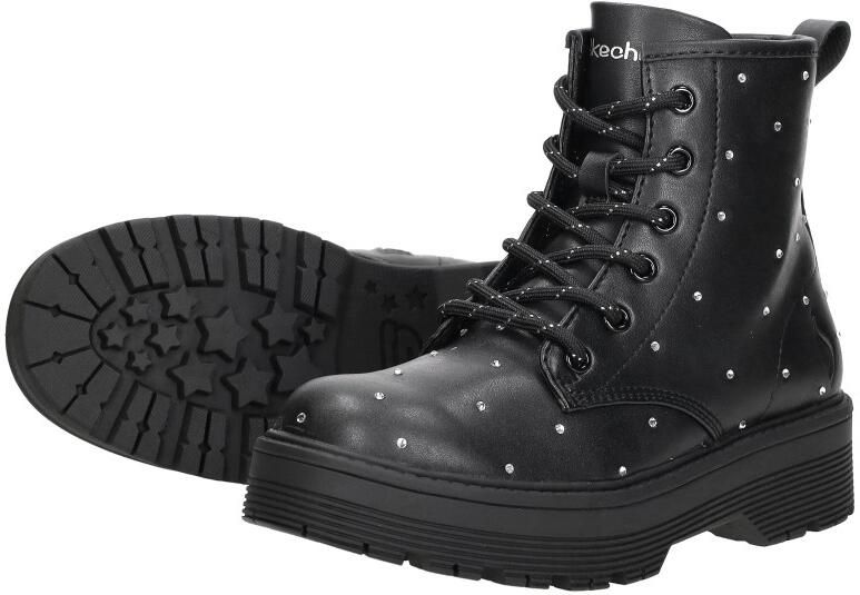 Skechers Gravlen Hi Meisjes Laarzen Zwart - Foto 4