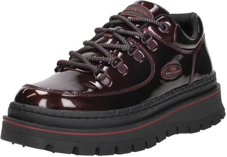 Skechers Jammers Cool Block Veterschoenen Laag Bordeaux - Foto 3