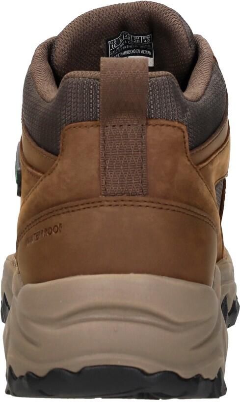 Skechers John Deere: Relaxed Fit Veterschoenen Hoog Donkerbruin - Foto 4