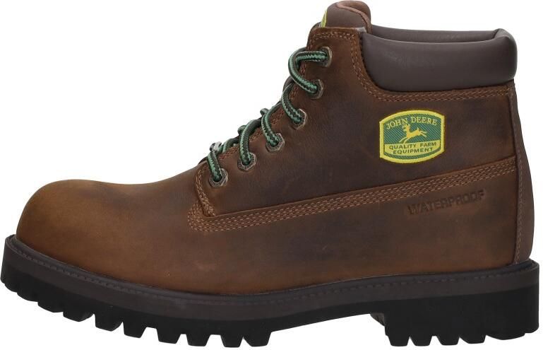 Skechers John Deere: Sergeants Dozer Veterschoenen Hoog Donkerbruin - Foto 4