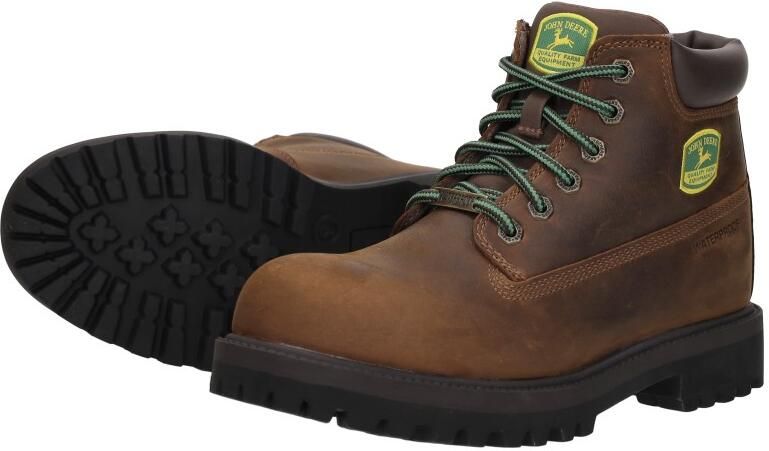 Skechers John Deere: Sergeants Dozer Veterschoenen Hoog Donkerbruin - Foto 6