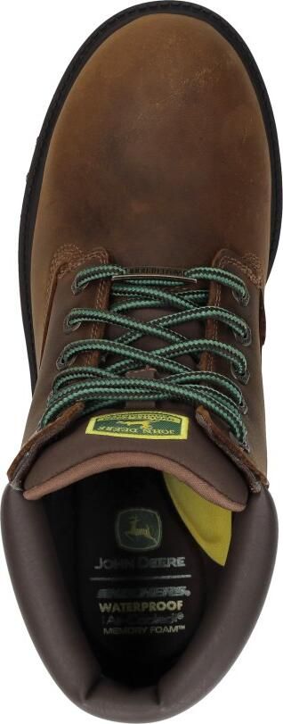 Skechers John Deere: Sergeants Dozer Veterschoenen Hoog Donkerbruin - Foto 7