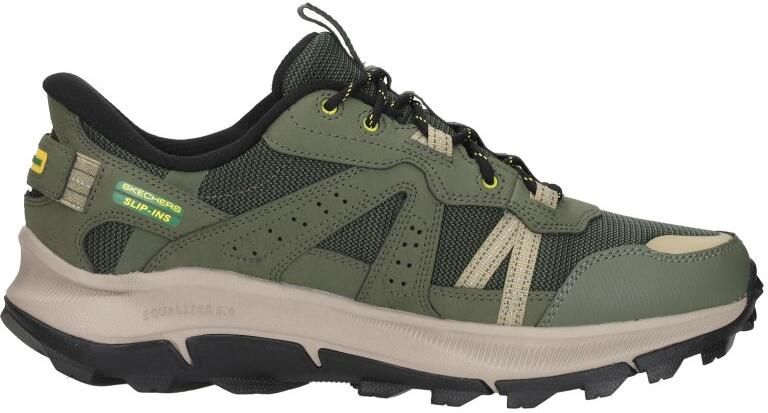 Skechers Slip-ins Equalizer 5.0 Trail-Harvester Heren Wandelschoenen Groen