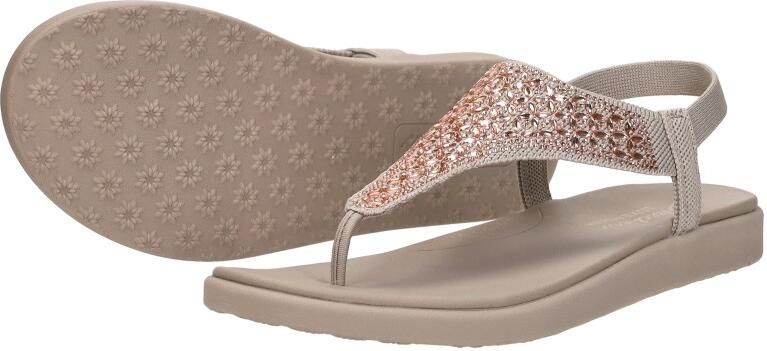 Skechers MEDITATION LUXE-MODERN EVENT Dames Sandalen Taupe - Foto 11