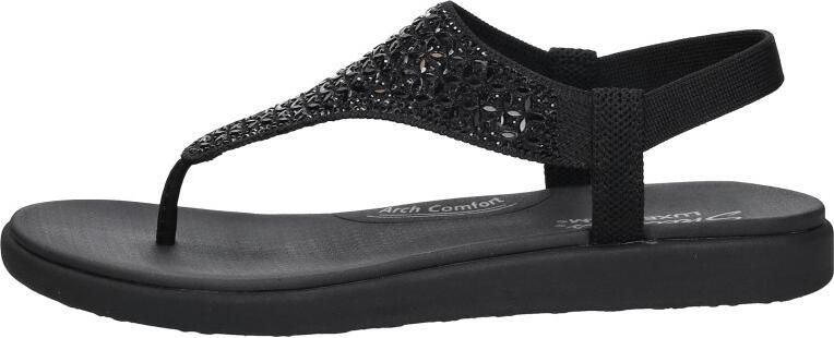 Skechers MEDITATION LUXE-MODERN EVENT Dames Sandalen Zwart - Foto 7